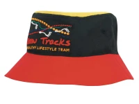 Breathable Poly Twill Multicoloured Bucket Hat 4220